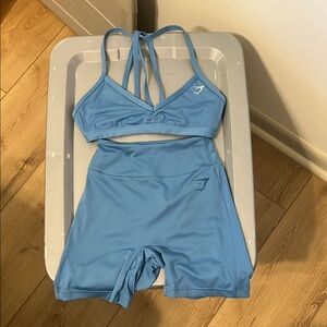 Gymshark Blue Workout Set